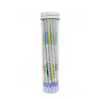 26Pcs/daudz Kawaii Izdzēšami Pildspalvu Uzpilde Komplekts Stieņi 0.5 mm Gudrs Izdzēšami Gēla Pildspalva Zila Tinte Piepildīt Skolas Piederumi Biroju