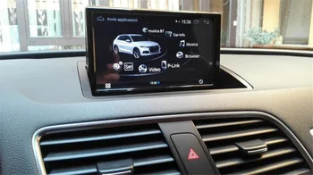 2din Android Auto DVD Player, GPS, Radio Audi Q3 2011 2012 2013 2016 Auto Stereo Audio Video Multmedia Bluetooth Auto