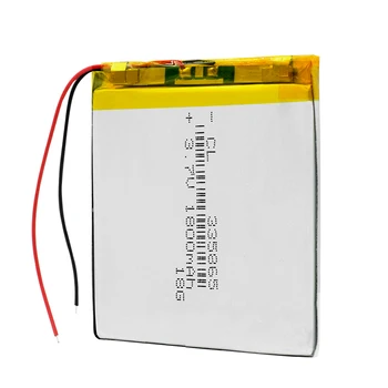 2GAB 335865 3,7 V 1800mah Litija polimēru Baterija ar Aizsardzības pārvalde MP5 GPS DVD PDA E-grāmatu planšetdatori Digitālās Produktu
