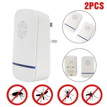 2gab Elektronisko Anti Mosquito Repellen Ultraskaņas ES/ASV/apvienotā karaliste/AU Plug Prusaks Atbaidīšanas Kukaiņu Kaitēkļu Kukaiņu Repeller