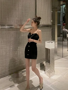 2gab Sieviešu Elegants Samta Piedurknēm Mini Kleita Slim Retro Modes korejiešu Stila Tērps, Top Coat Naktsklubs Bodycon Vintage Vestidos