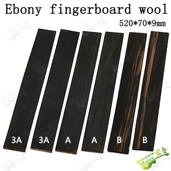 3.A A B Āfrikas melnkoks ģitāra Ebony klaviatūra vilnas valdes balādi klasiskā elektriskās ģitāras koka materiāls piederumi