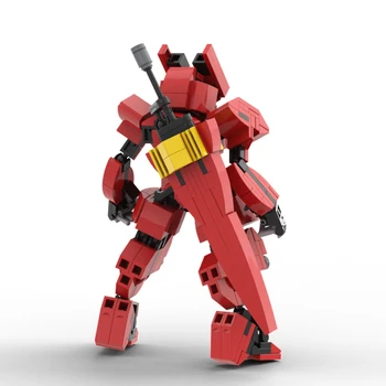 310Pcs Dizainers Mecha Warrior Celtniecības Bloki, Rotaļlietas Bērniem Bruņas Roboti Anime Attēls Modelis 15cm Rīcības Attēls Bloķēt Lelles