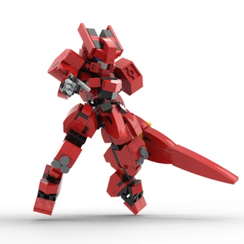 310Pcs Dizainers Mecha Warrior Celtniecības Bloki, Rotaļlietas Bērniem Bruņas Roboti Anime Attēls Modelis 15cm Rīcības Attēls Bloķēt Lelles