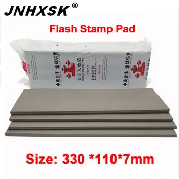 330x110x7mm Flash Zīmogu Spilventiņu Pildītās Gumijas Zīmogu plākšņu Materiāliem, izņemot Gaismjutīgās Automātiskā rakstīšana ar tinti Spieduma Pieņemšanas