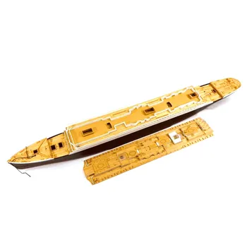 350044 1/400 Skalas, Koka Klāja, lai Akadēmija Komplekts RMS Titānika Kuģa Modeli uz Koka Klāja Piederumi