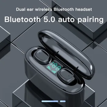 3500mAh G5S Bezvadu Austiņas Bluetooth V5.0 Austiņas Sporta Earbuds Austiņas Dual HD Zvanu Trokšņa Slāpēšanas Ūdensizturīgs
