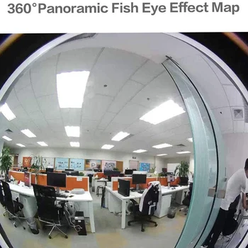 360°LED Gaismas Wifi Kameru, 1080P Bezvadu Panorāmas Drošības CCTV Kameru Bulb Fisheye divvirzienu Domofons Nakts Redzamības Kamera