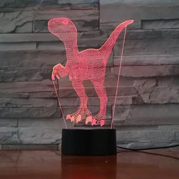 3D Nakts Gaisma Jaunums Galda Lampa Ilūziju RGB LED Multi-krāsas Maiņa Apgaismojuma Mājas Dekoru, Dāvanas Bērniem Dzimšanas dienas dāvana Izveidot