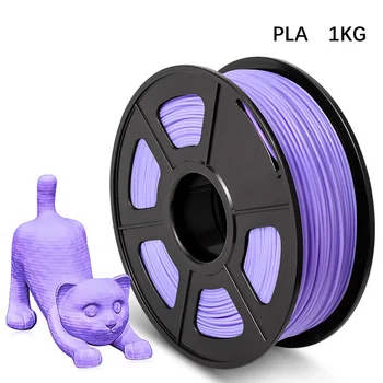 3D Printeri Pavedienu TAA 1kg 1,75 mm Purpursarkana Krāsa 2.2 LBS Nr. Bubble Eco-friendly Pavedieni Drukāšanas Pildspalva Materiāls Tolerance 0.02 mm