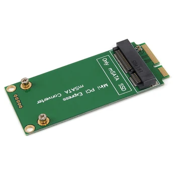 3x5cm mSATA Adapteri Mini PCI-e SATA SSD Adapteris Converter Karti Asus Eee PC 1000 S101 900 901 900A T91