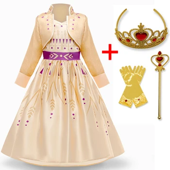 4-10 Gadus Meitenes Kleita Fantasic Halloween Cosplay Kostīmu Fantasia Bērniem Meiteņu Drēbes Princess Puse Vestidos