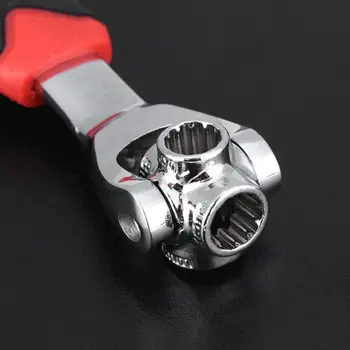 48 in 1 Universal 360 Grādu Socket Uzgriežņu atslēgas uzgriežņu atslēgas Strādā ar Spline Skrūves Torx 6-Punktu Mēbeļu Auto Remonts Rokas Instrumenti DAL033