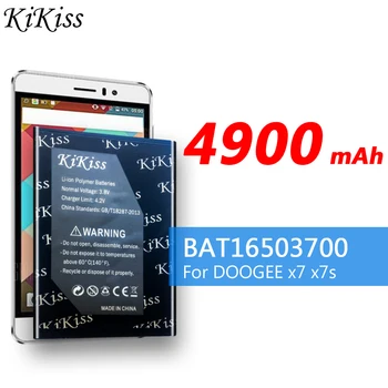 4900mAh Mobilā Tālruņa Akumulatoru DOOGEE X7 X7s BAT16503700 +Izsekošanas Numuru