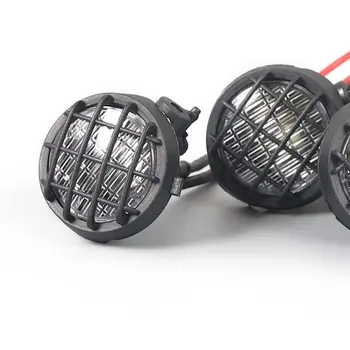 4GAB Komplekts LED RC Jumta Bagāžas LED Gaismas Josla Komplekts Lampiņa Universāla, lai 1/10 Traxxas Hsp Rc Kāpurķēžu Piederumu Rc Auto Daļas
