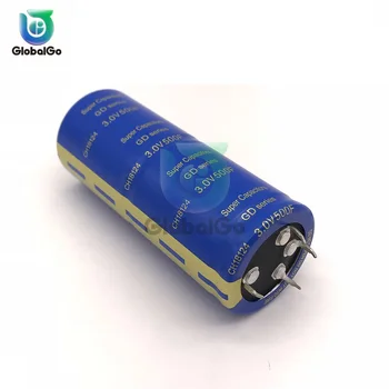 4Pin Super Farad Kondensatoru Bateriju 2.7 V 650F 3 V 500F Smart Mājas Iekārtu Barošanas Kondensatori Baterijas Auto Rotaļu DiY