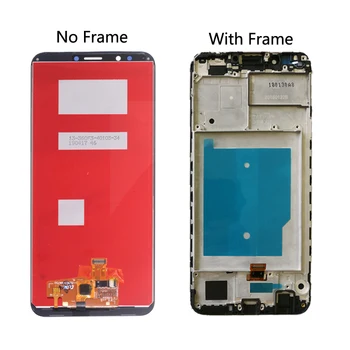 5.99 collas Huawei Honor 7C pro LND-L 29 LND-AL30 LND-AL40 LCD Displejs, Touch Screen Digitizer Montāža Ar Rāmi