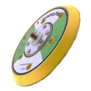 5 Collu Pulēšanas diski Profesionālās 12000rpm Dual Action nenoteikti Orbitālās Slīpmašīnas Pad ar 6 Caurumiem un Matains Virsmas