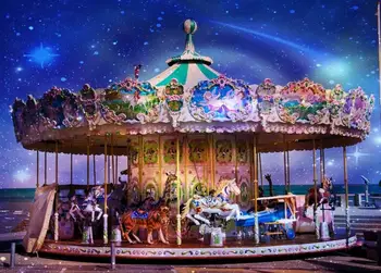 5D karuselis kosmosa galaxy Pilna Dimanta Glezna krustdūrienā komplekti mākslas Augstas Kvalitātes Scenic 3D krāsu ar dimantiem