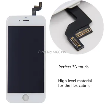 5GAB AAA+++Klases Ekrāna LCD Displejs priekš iPhone 6S 7 8 Nomaiņa ar 3D Touch Digitizer komplektu Ar Bezmaksas Rīkiem