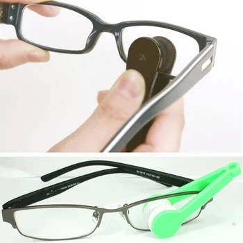 5gab/daudz Brilles Tīrītājs Portatīvo Brilles Tīrītājs Noslaucīt Mini Sunglass Microfiber Briļļu Tīrītājs Mīkstu Otu Tīrīšanas Rīks