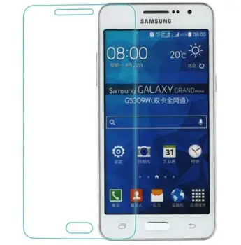 5gab Drošības Rūdīta Stikla Samsung Galaxy Grand Ministru G530 / G531 / G5308 Ekrāna Aizsargs, ar aizsargplēvi Verre Aizsardzība