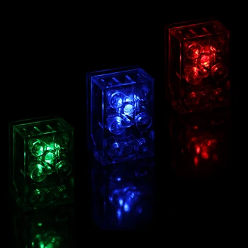 5gab/partija, LED gaisma, par Lego Creator, Pilsēta, Māju, Automašīnu Veidošanas Bloku lego /pin gaismas ķieģeļu DIY Rotaļlietas Bērniem Dāvanas