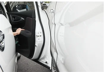 5M auto daļas durvju malas aizsardzība gumijas izturīgs pret skrāpējumiem, zīmoga formu Land Rover RangeHSE SC Sporta versija Freelander