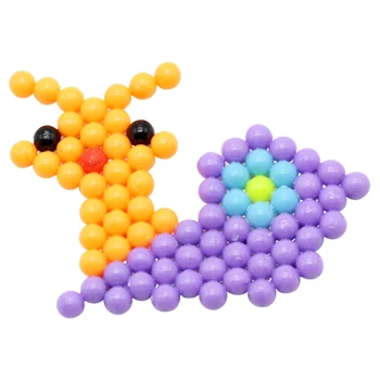 6000pcs 24 Krāsas krelles puzzle Kristāla krāsa DIY Krelles ūdens strūklu uzstādītu bumbu, spēles 3D roku darbs burvju rotaļlietas bērniem