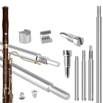 69Pcs/Set Bassoon Remonta Rīku Daļas, Skrūves + Bassoon Galveno Vārpstu Komplekts DIY Rīku Woodwind Instrumentu Piederumi