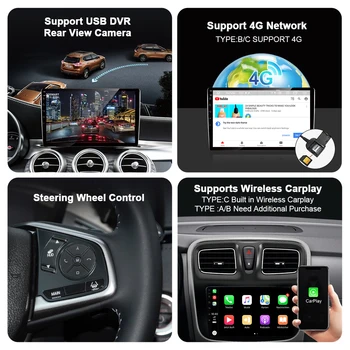 6G 128G Android 10.0 Smart Auto Radio, Video Atskaņotājs NISSAN NAVARA Navara 2006. - 2012. G Auto Multimediju GPS Stereo Carplay Aizmugures Cam