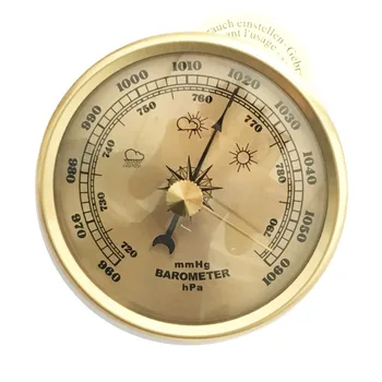 70mm Termometru, Higrometru Barometrs Analog Mitrums Sienas Karājas Metāla Portatīvās meteoroloģiskās Stacijas Atmosfēras Temperatūra