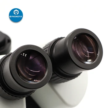 7X-45X Vienlaicīgi-Fokusa Nepārtrauktu Tālummaiņu Mikroskopu, Binokļu Stereo Microscopio ar LCD Ring Light for Tālrunis PCB Mikroshēmu Lodēšanas Remonts