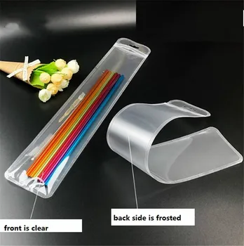 7x40cm Skaidrs Ilgi Zip Lock Plastmasas Maisiņu Iepakojumu Ziplock ar Caurumu Pakete Automātiskais Zīmogs Resealable Rāvējslēdzēju Auduma Pārtikas Kabata, soma