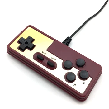 8-bitu stilā 15Pin Plug Kabeli Kontrolieris Nintendo NES FC konsoles