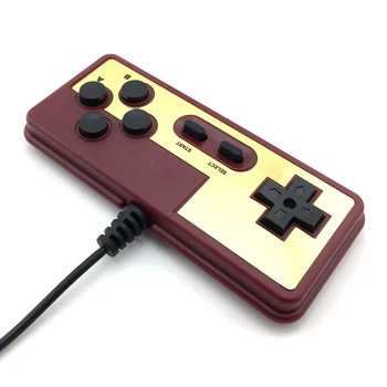 8-bitu stilā 15Pin Plug Kabeli Kontrolieris Nintendo NES FC konsoles