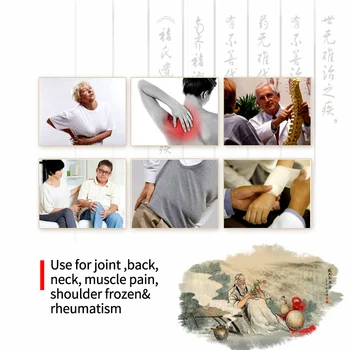 80pcs10 somas Ceļa Locītavu Sāpes Mazinošs Plāksteris Ķīnas Tīģeris Blam Ķermeņa Reimatoīdā Artrīta Sāpes Atvieglojums