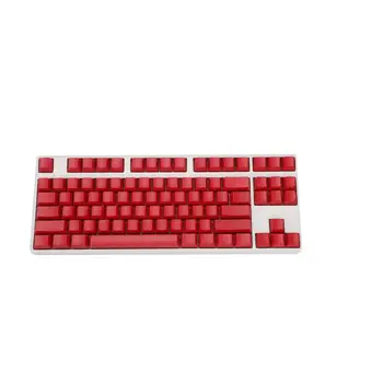 87 88 Tukšu ISO ANSI Izkārtojumu YMDK Bieza PBT Keycap OEM Profilu Cherry MX Slēdži Mechanical Gaming Keyboard