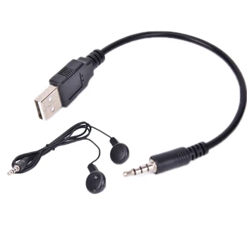 8GB Profesionālo Balss ierakstīšana Digitālā Audio Mini Diktofons+ MP3 Atskaņotājs+ USB Flash Drive gravador voz de