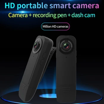 A18 Klipu Mini Kameras 1080P HD Nakts Redzamības Mikro DVR Videokameras Kustības detektors Āra Portatīvie Video Cilpa Ierakstu Diktofonā