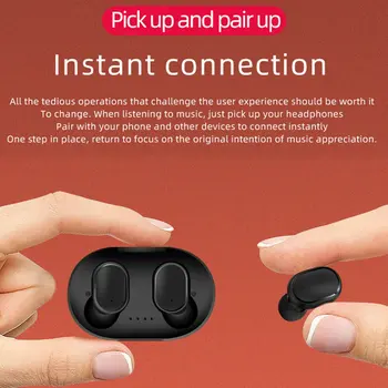 A6S Bluetooth Austiņas Redmi Airdots Bezvadu Earbuds 5.0 TWS Austiņas Trokšņu Slāpēšanas Mikrofons, lai Xiaomi iPhone, Huawei, Samsung