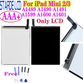 AAA+ For iPad mini 2 mini 3 LCD Ekrāna A1489 A1490 A1491 A1599 A1600 A1601 lcd Displejs, kas Nav Touch