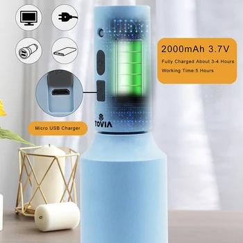 ABS, Automātiskā Ūdens Smidzinātāja Pudele USB Uzlādējams Elektriskais Smidzinātājs Akumulatora enerģiju Migla, Miglotāji Rokas Spritzer Mājas Dārzā