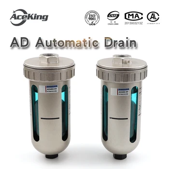 AD402 Gaisa sūknis ad402-04 automātiskā drainer noplūdes vārsts gaisa tvertnes gaisa kompresora eļļa, ūdens separatora filtra