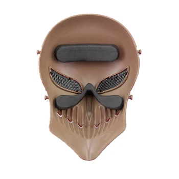Airsoft Peintbola Masku Halloween Cosplay Balli Filmu Aksesuārus Militārās Taktikas BB Lielgabals Šaušanas Wargame Medību Aizsardzības Maska