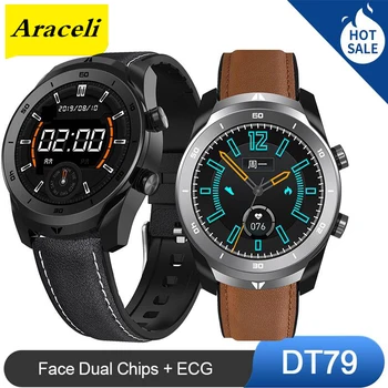 Alaceli DT79 EKG Smart Skatīties Vīrieši IP67 Waterproof Bluetooth Zvanu 360*360 HD Izšķirtspēju 560Mah Akumulatora Biznesa Smartwatch DT79