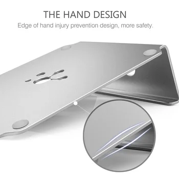 Alumīnija Laptop Stand portatīvie for MacBook Air/Pro 13 15, iPad Pro 12.9, Virsmas, Chromebook un 11 līdz 17 collu portatīvā datora turētājs