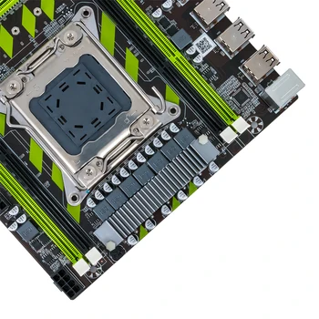 ALZENIT X79G Mātesplates Intel X79 LGA 2011 Xeon E5 Atbalsta ECC REG 64GB DDR3 M. 2 NVME USB2.0 SATA3 M-ATX Server Mainboard