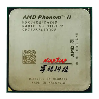 AMD Phenom II X4 840 3.2 GHz Quad-Core CPU Procesors HDX840WFK42GM Socket AM3
