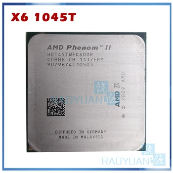 AMD Phenom II X6 1045T - HDT45TWFK6DGR 2.7 GHz Sešu Kodolu CPU Procesora ligzdai (Socket) AM3